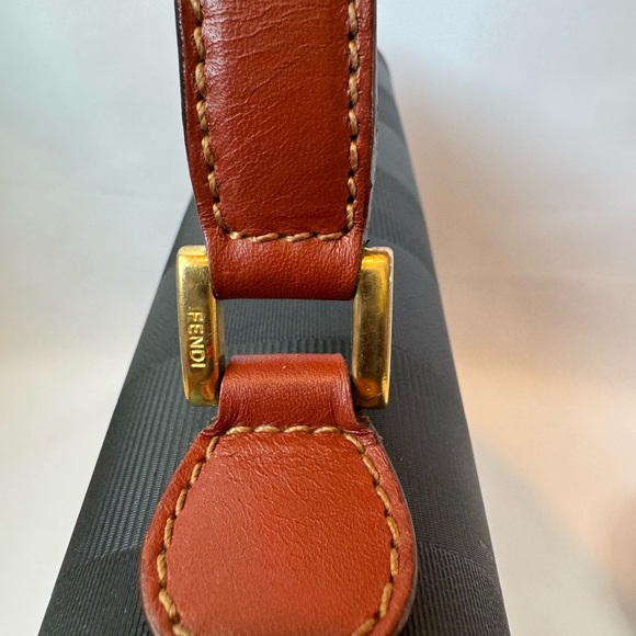 Fendi Convertible Pequin Top Handle/Sling Bag - Picture 16 of 16